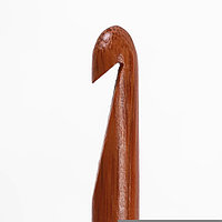 Крючок для вязания бамбуковый 9 мм,15 см