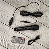 Портативная колонка BT Speaker ZQS-6212, с микрофоном, с пультом ДУ, фото 8