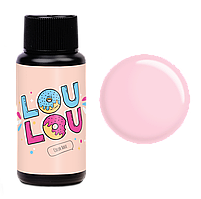 Базовое покрытие LOULOU 30 мл камуфлирующее 2 в 1 №03 (бутылочка с носиком-30мл.) холодный розовый