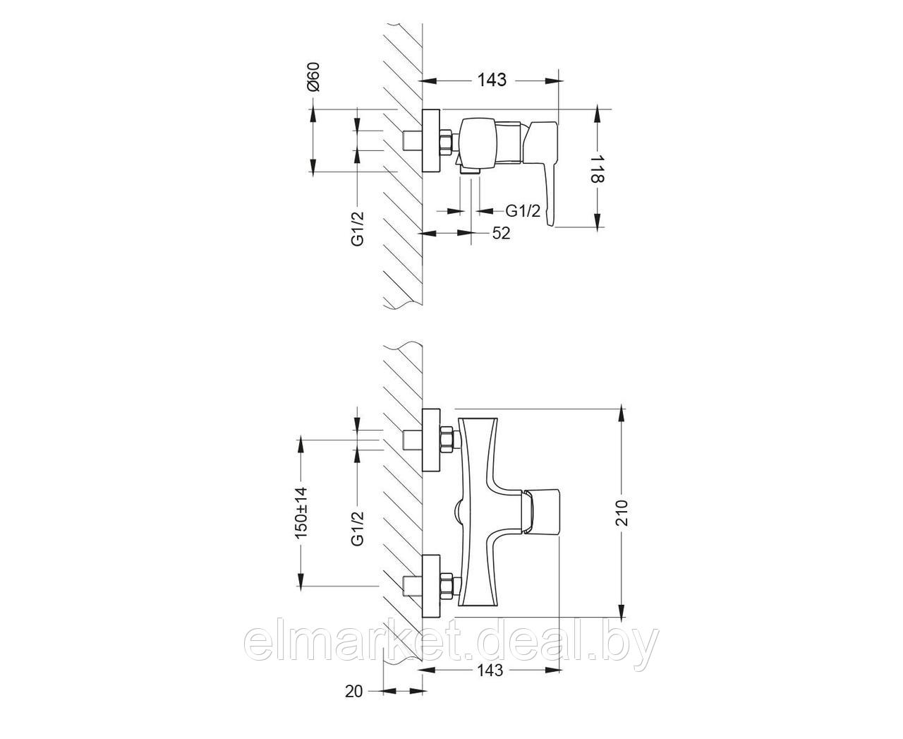 Кухонный смеситель Lemark Evitta LM0503C Хром - фото 1 - id-p185327424