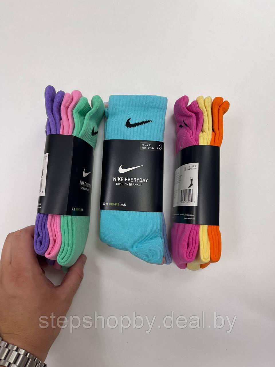 Носки Nike Everyday Cushioned Ankle MIX - фото 1 - id-p185339928