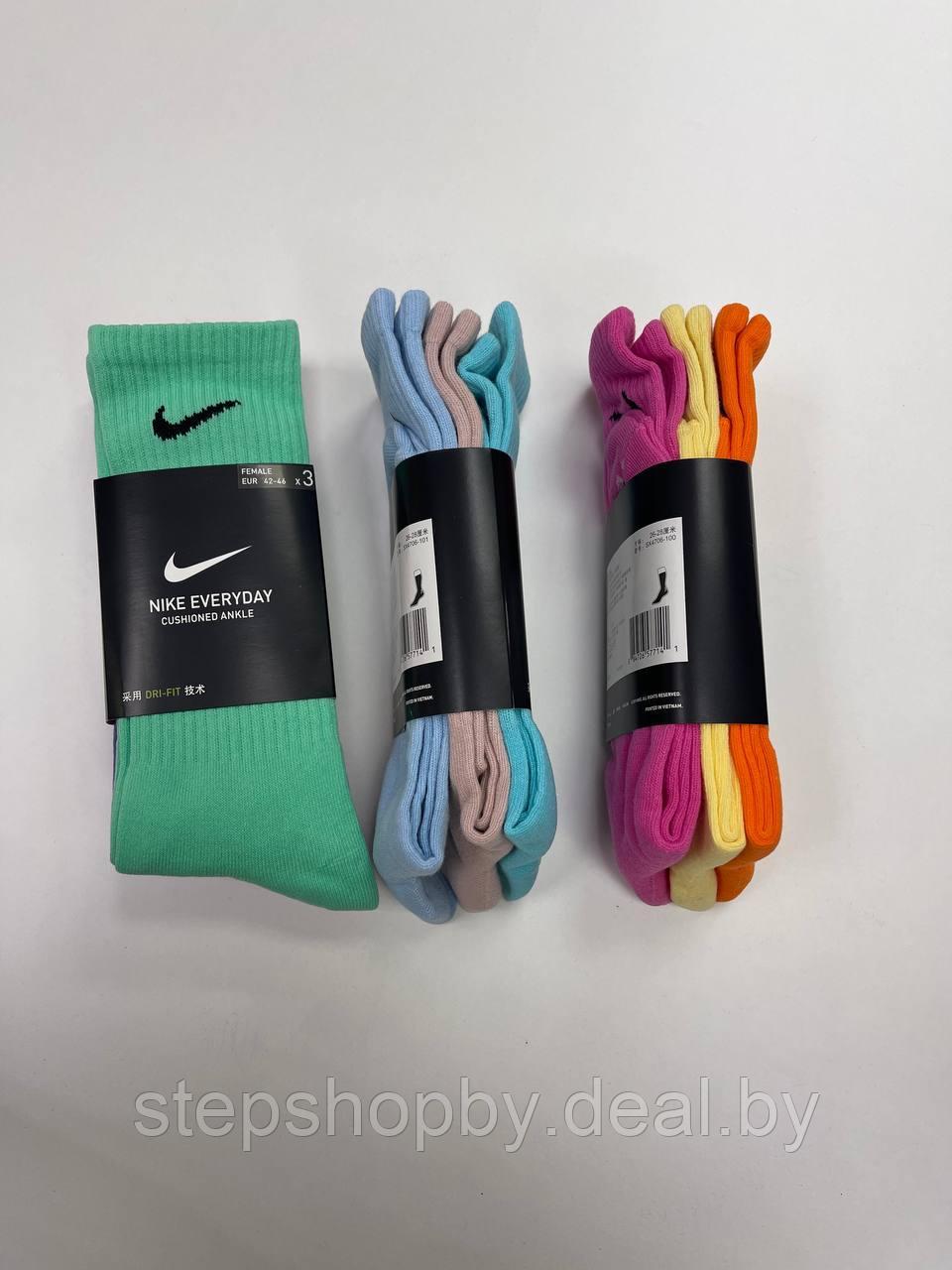 Носки Nike Everyday Cushioned Ankle MIX - фото 1 - id-p185339932
