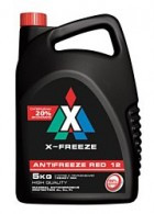 Охлаждающая жидкость X-Freeze Classic G12 red 5л - фото 1 - id-p185312293