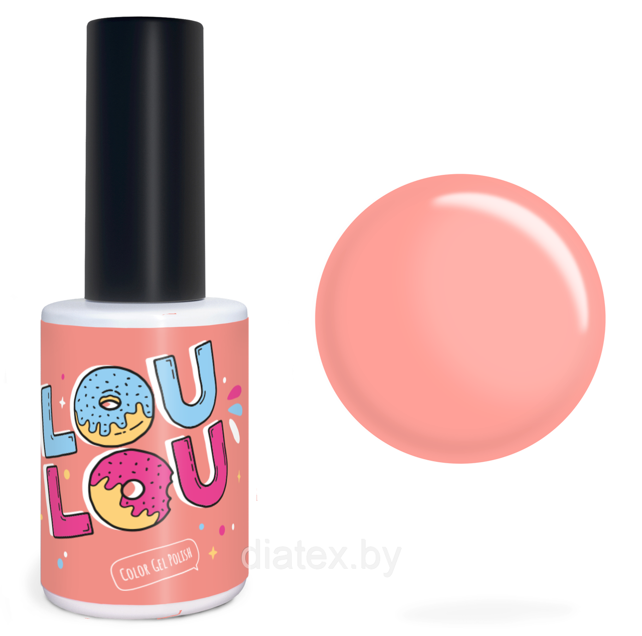 Базовое покрытие LOULOU камуфлирующее 2 в 1 “CB30” (8мл.) Must have нектар