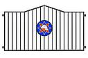 Забор металлический "Лого", тип 24, фото 4