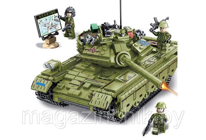 Конструктор Боевой танк Тип 59, Sembo 105682, 812 дет - фото 4 - id-p185348795