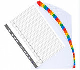 Разделитель для документов Exacompta А4+, картон, с маркировкой на 31 числовое деление, цветной, фото 2