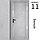 Межкомнатная дверь "ФЛЕКС" 11 (Цвета - Белый; Серый; Бежевый; Чёрный), фото 2