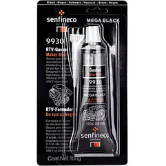 9930 SENFINECO  ГЕРМЕТИК СИЛИКОНОВЫЙ ЧЕРНЫЙ  RTV SILICONE GASKET MAKER BLACK 100ГР