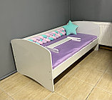 Кровать с бортиком "Комфорт" (80х160 см) МДФ, фото 3