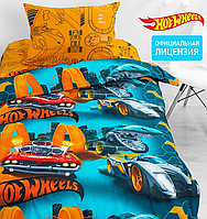 Детское постельное белье «Hot Wheels» Опасные гонки 562297 (1,5-спальный 50х70)