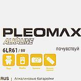 Батарейка алкалиновые Samsung "Pleomax крона/6LR61", 1 шт., фото 2