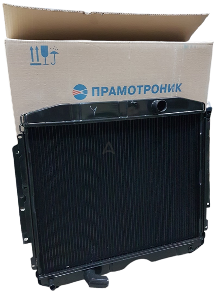 Радиатор ГАЗ-3309 дв.ЯМЗ Евро-4 медный 2-х рядный ЛРЗ 33098-1301010-10