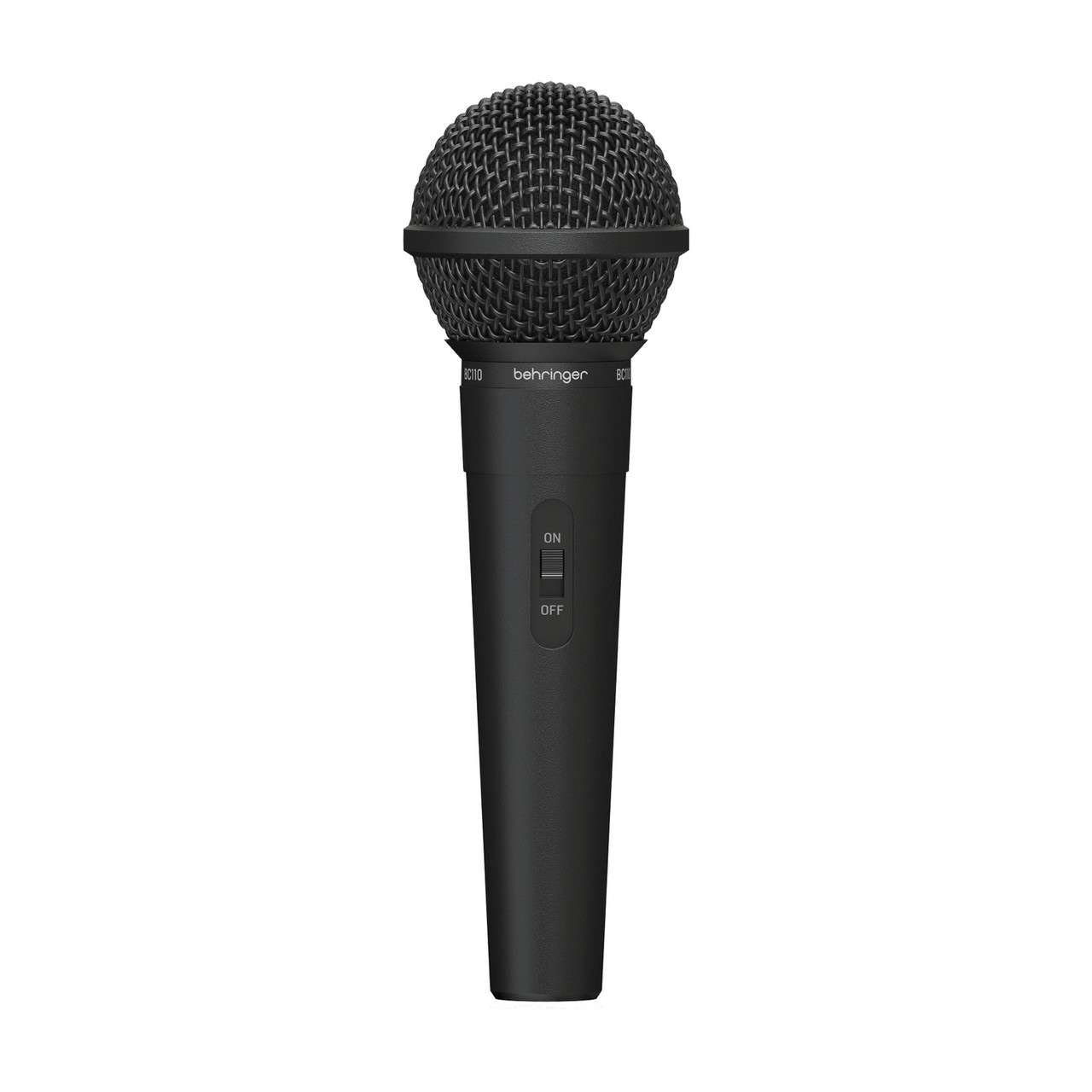 BEHRINGER BC110 - динамический вокальный микрофон с кнопкой, 80 Гц - 16 кГц, 600 Ом импеданс, чувст. - фото 1 - id-p185391350
