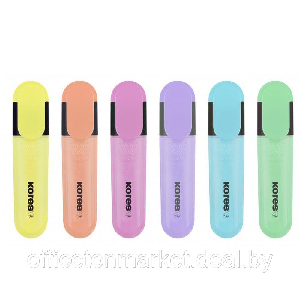 Набор маркеров текстовых "Bright Liner Pastel", 6 шт, ассорти - фото 2 - id-p147441649