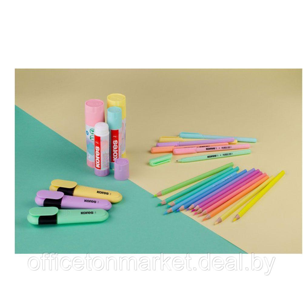 Набор маркеров текстовых "Bright Liner Pastel", 6 шт, ассорти - фото 4 - id-p147441649
