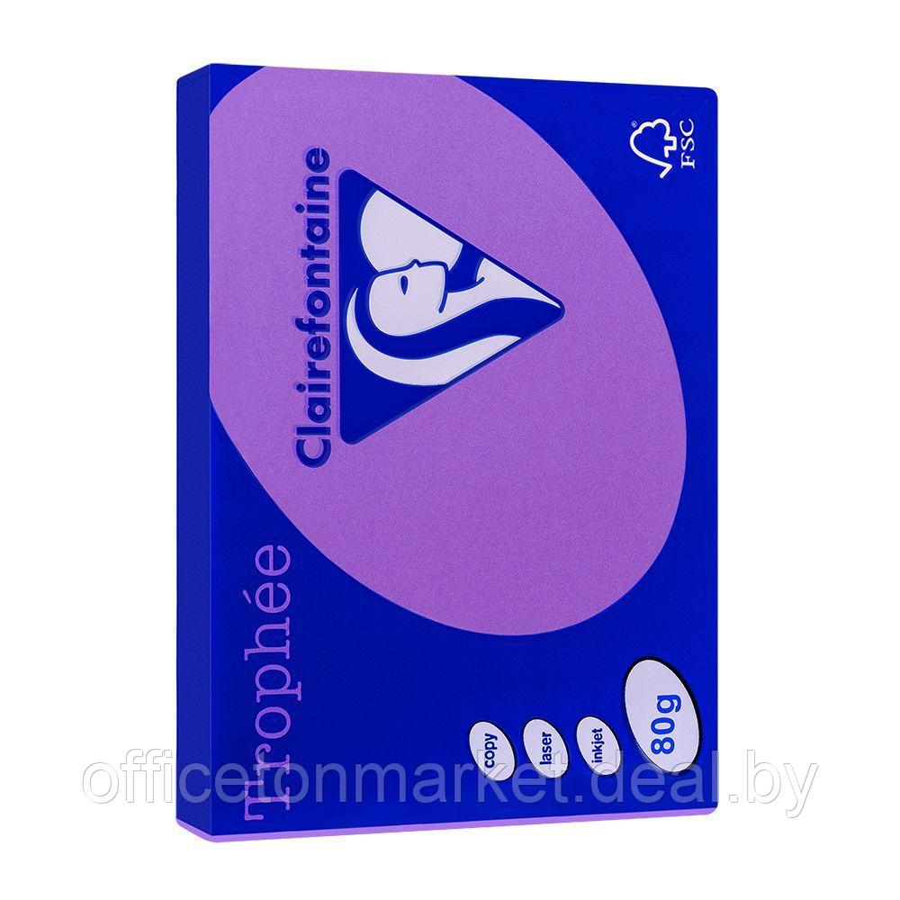 Бумага цветная "Trophée", А4, 500 листов, 80 г/м2, фиолетовый - фото 1 - id-p137118443