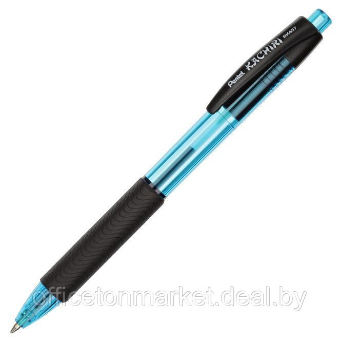 Ручка шариковая автоматическая "Kachiri", 0.7 мм, синий, черный, стерж. синий - фото 1 - id-p137124944