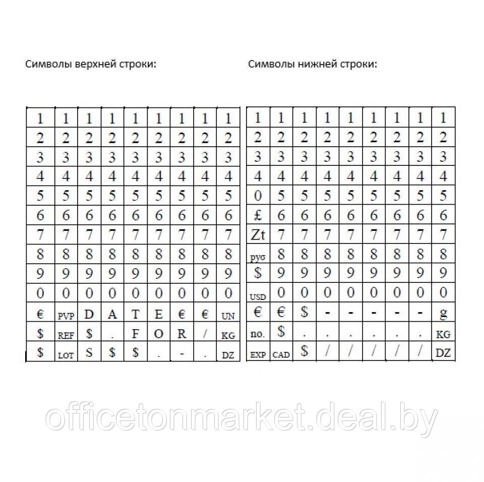 Этикет-пистолет двухстрочный "Apli", 26x16 мм, красный - фото 3 - id-p164737216