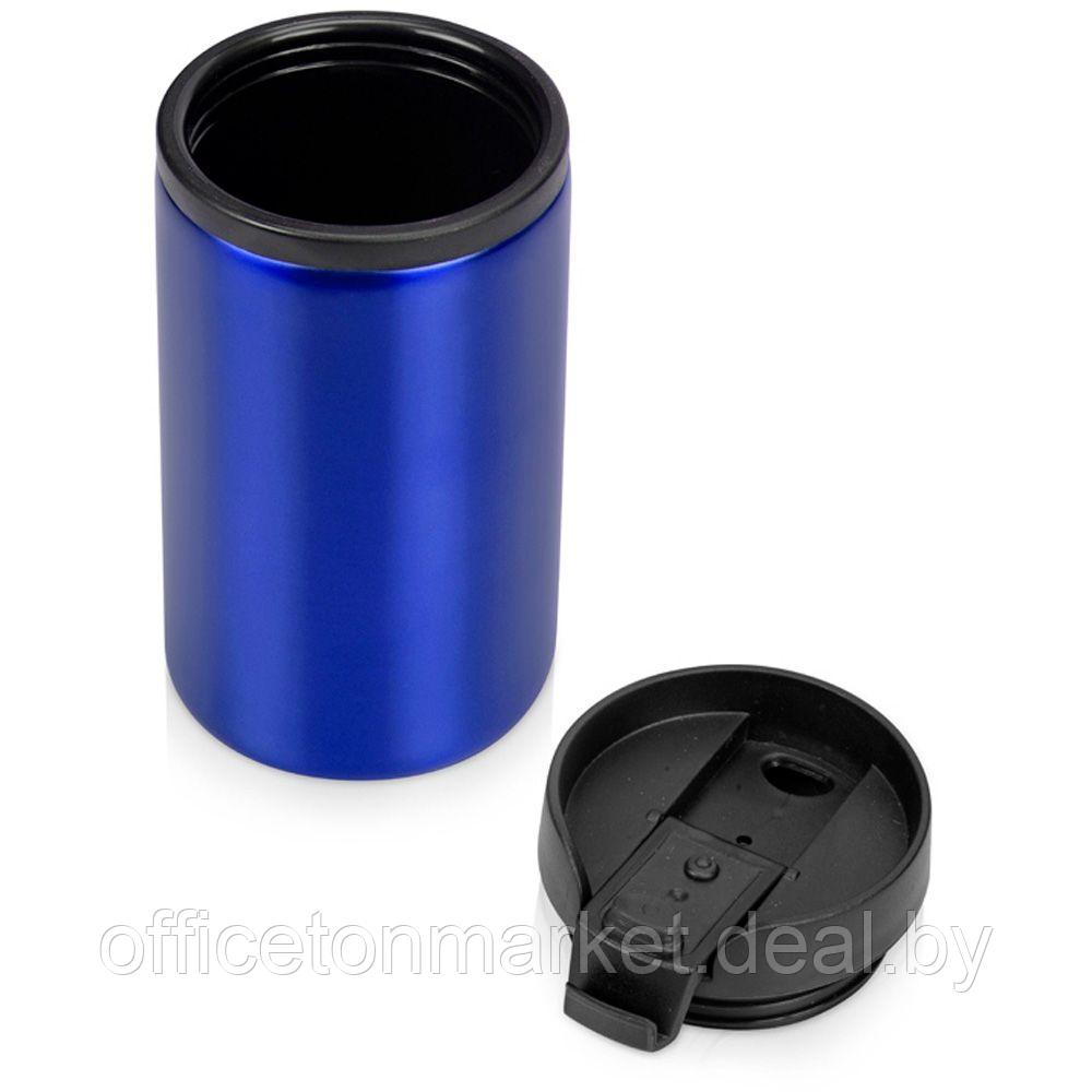 Кружка термическая "Jar", металл, пластик, 250 мл, синий, черный - фото 2 - id-p171907364
