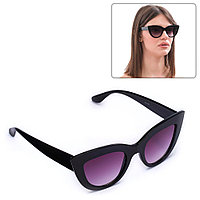 Очки солнцезащитные женские 5,5х4х15см, линзы фиолетовые с градиентом, UV400 Мастер К 3098072