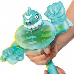 Goo Jit Zu Гуджитсу Тянущаяся фигурка Трэш GooJitZu Dino X-Ray 40036, фото 2