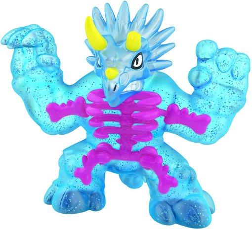 Goo Jit Zu Набор тянущихся фигурок Тритопс и Шредз GooJitZu Dino X-Ray 40044 - фото 2 - id-p185410408