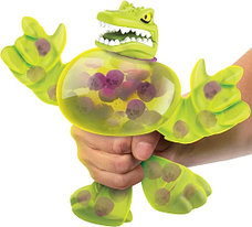 Goo Jit Zu Набор тянущихся фигурок Тритопс и Шредз GooJitZu Dino X-Ray 40044, фото 3