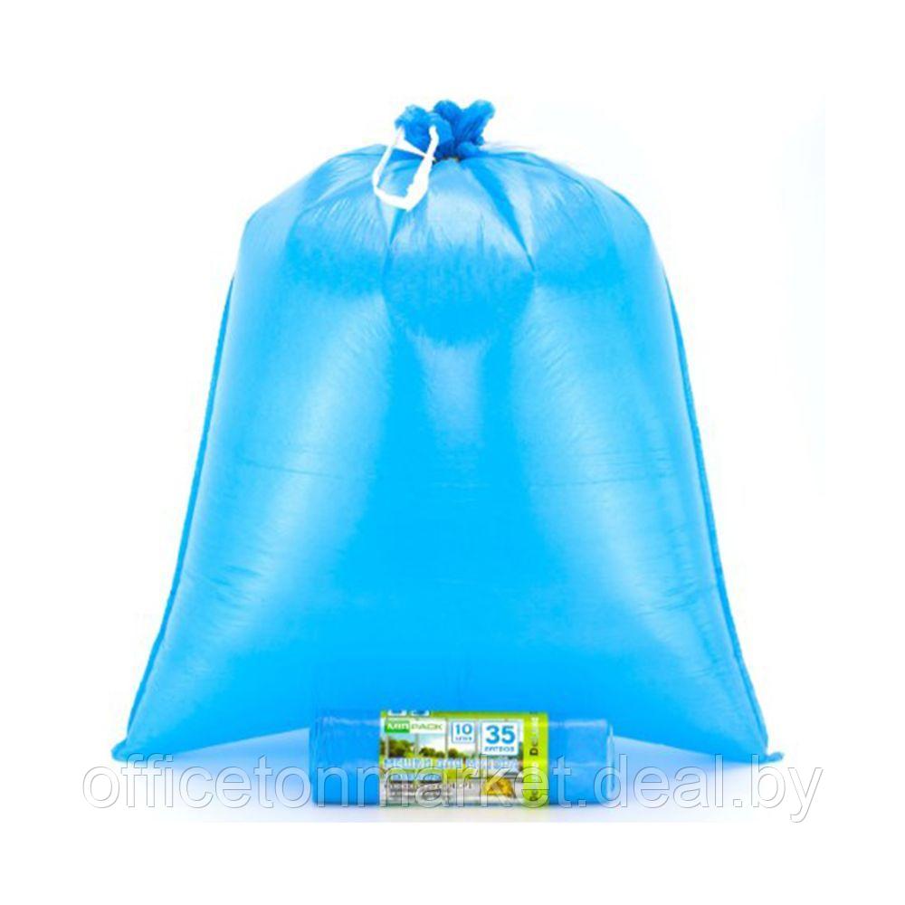 Мешки для мусора "Mirpack Deluxe", 30 мкм, 35 л, 10 шт/рулон - фото 2 - id-p146734889