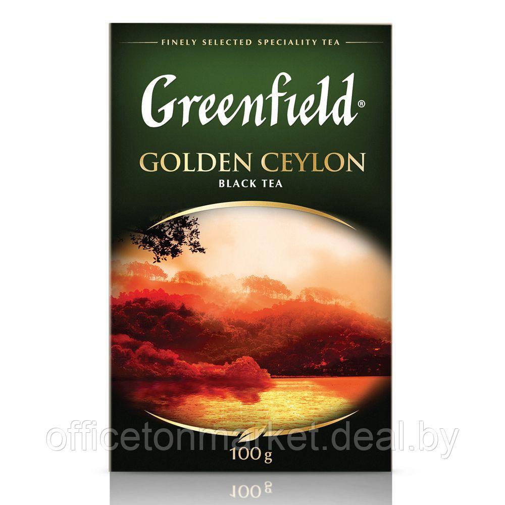 Чай "Greenfield" Golden Ceylon, 100 г, черный