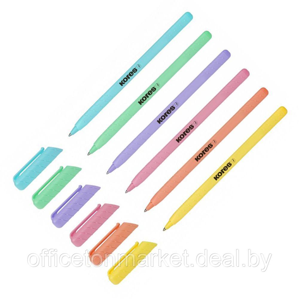 Ручка шариковая "К0 Pastel", 0.7 мм, ассорти, стерж. синий - фото 1 - id-p150124077