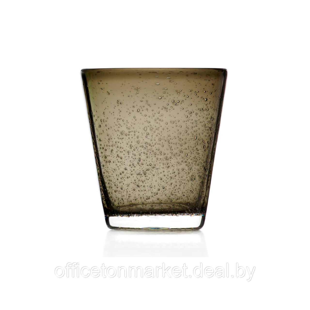 Стакан стеклянный "Burano", 330 мл, темно-серый
