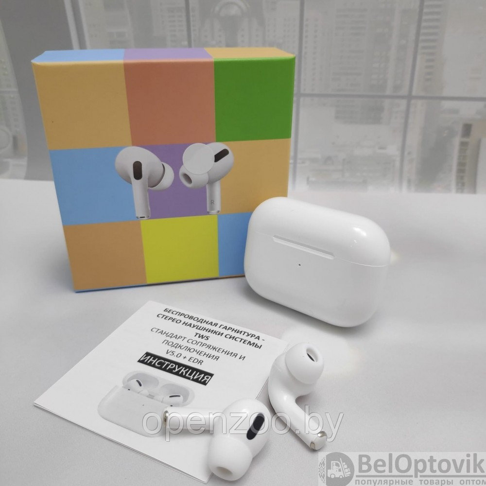 Беспроводные сенсорные Bluetooth наушники TWS V5.0EDR с зарядным кейсом Белые - фото 10 - id-p185411656