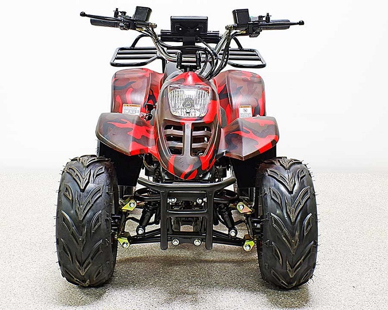 Квадроцикл GreenCamel Гоби K70 (36V 800W R7 Дифференциал) быстросъем, армейский красный - фото 9 - id-p185419608