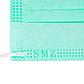 Маска одноразовая SMZ четырёхслойная зеленая, 50 шт., фото 3