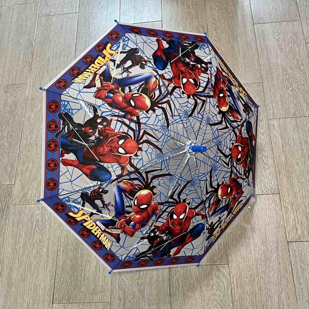 Детский зонт прозрачный Человек-паук - фото 1 - id-p184775240