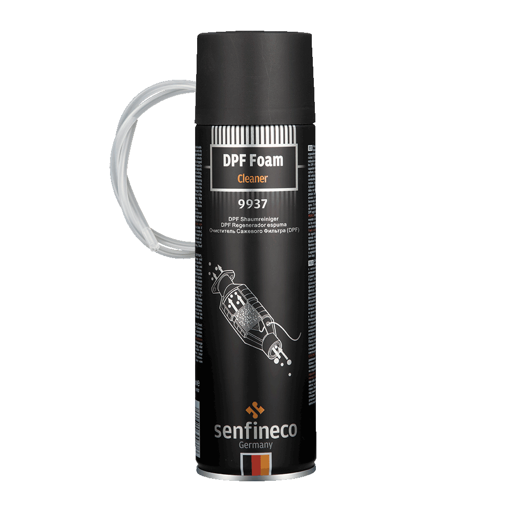 9937 SENFINECO  ОЧИСТИТЕЛЬ САЖЕВОГО ФИЛЬТРА DPF FOAM CLEANER 500 МЛ