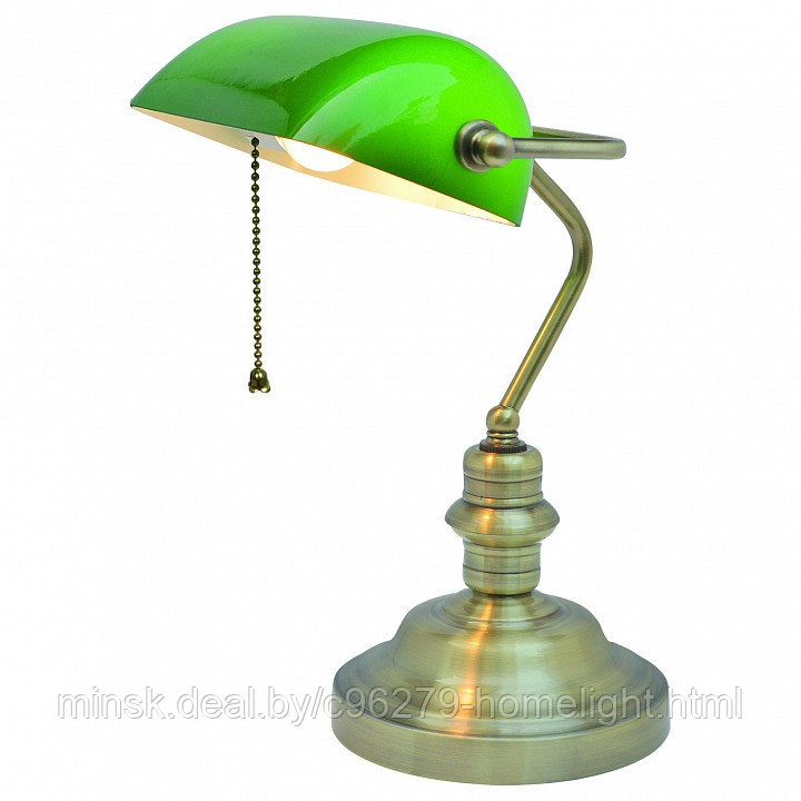 Настольная лампа офисная Arte Lamp Banker A2492LT-1AB - фото 1 - id-p185423426