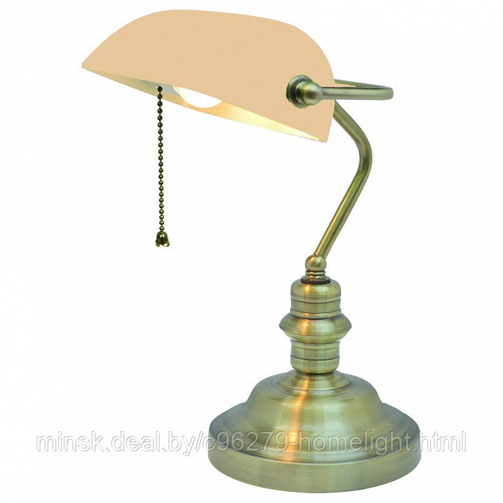 Настольная лампа офисная Arte Lamp Banker A2493LT-1AB - фото 1 - id-p185423427