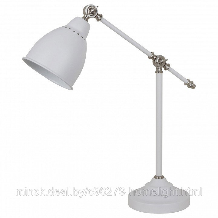Настольная лампа офисная Arte Lamp Braccio A2054LT-1WH - фото 1 - id-p185423432
