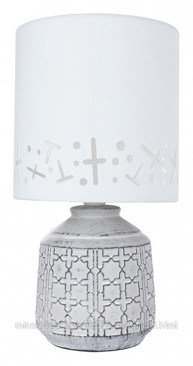 Настольная лампа декоративная Arte Lamp Bunda A4007LT-1GY - фото 1 - id-p185422915