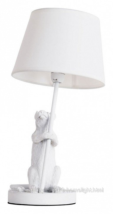 Настольная лампа декоративная Arte Lamp Gustav A4420LT-1WH - фото 1 - id-p185422936