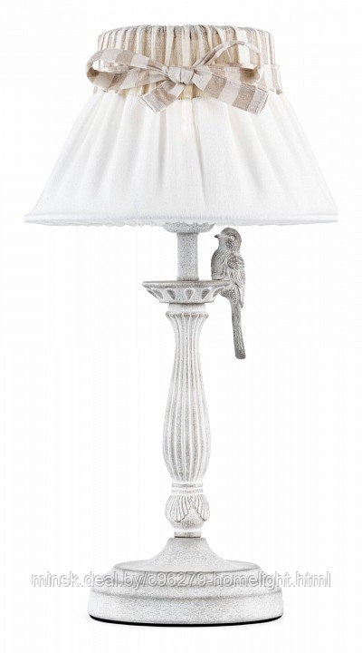 Настольная лампа декоративная Maytoni Bird ARM013-11-W - фото 1 - id-p185423201