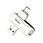 USB Flash накопитель 3.0 128GB Netac U782С (USB+TypeC)