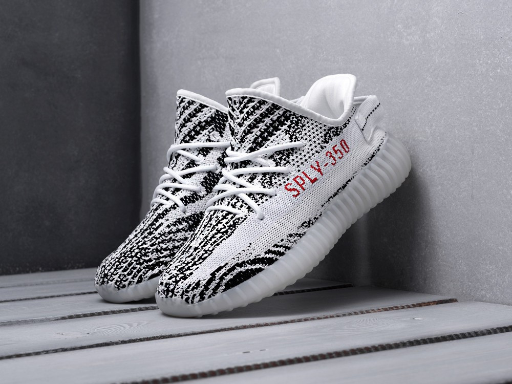 Кроссовки Yeezy Boost 350 V2 Zebra - фото 2 - id-p185426574