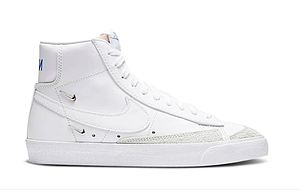 Кеды Blazer Mid '77 White Metallic