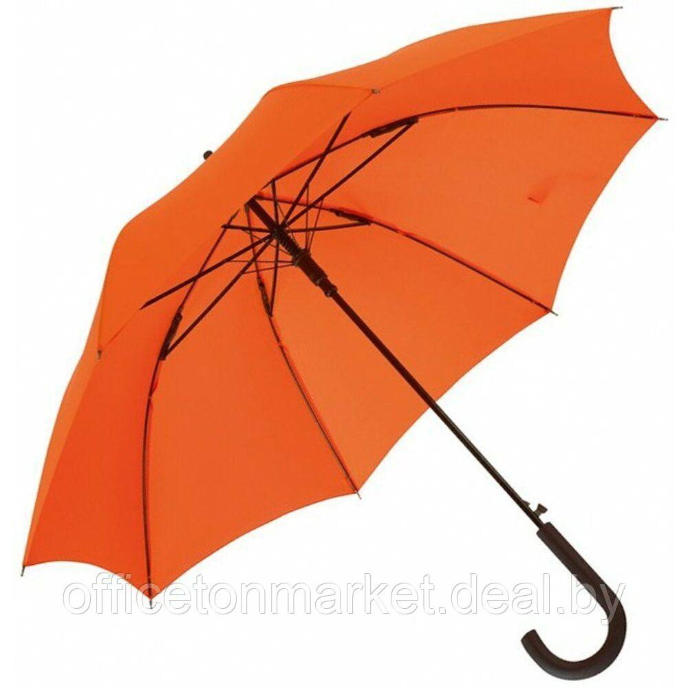 Зонт-трость "Wind", 103 см, темно-оранжевый - фото 1 - id-p141655133