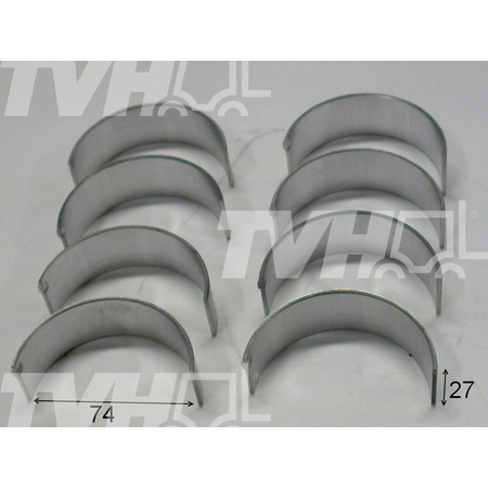 RZ050005 Вкладыши шатунные YTO