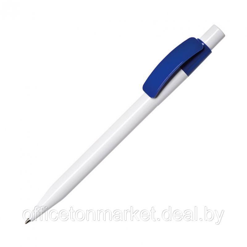 Ручка шариковая автоматическая "Pixel PX B", 1.0 мм, белый, синий, стерж. синий - фото 1 - id-p137124943