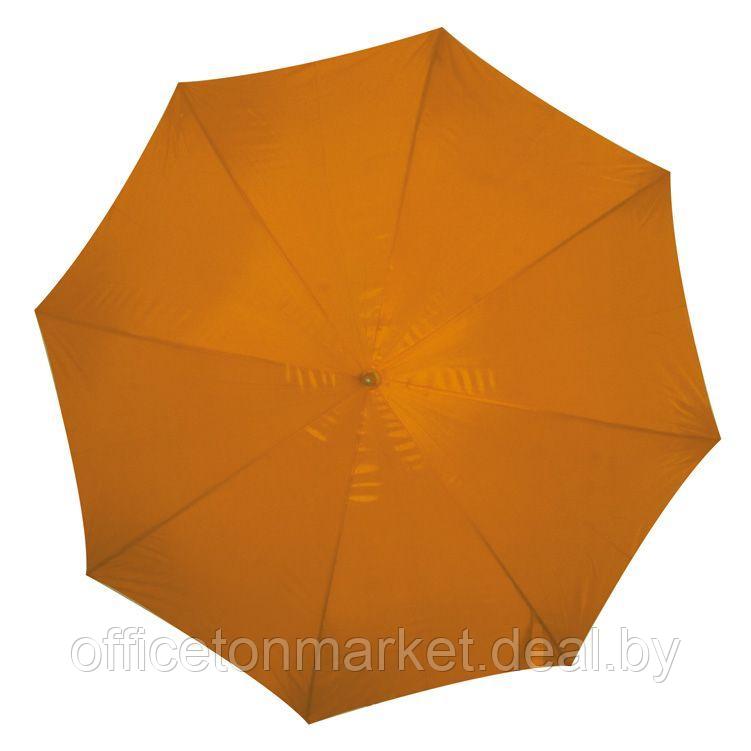 Зонт-трость "Nancy", 105 см, оранжевый - фото 1 - id-p141655139